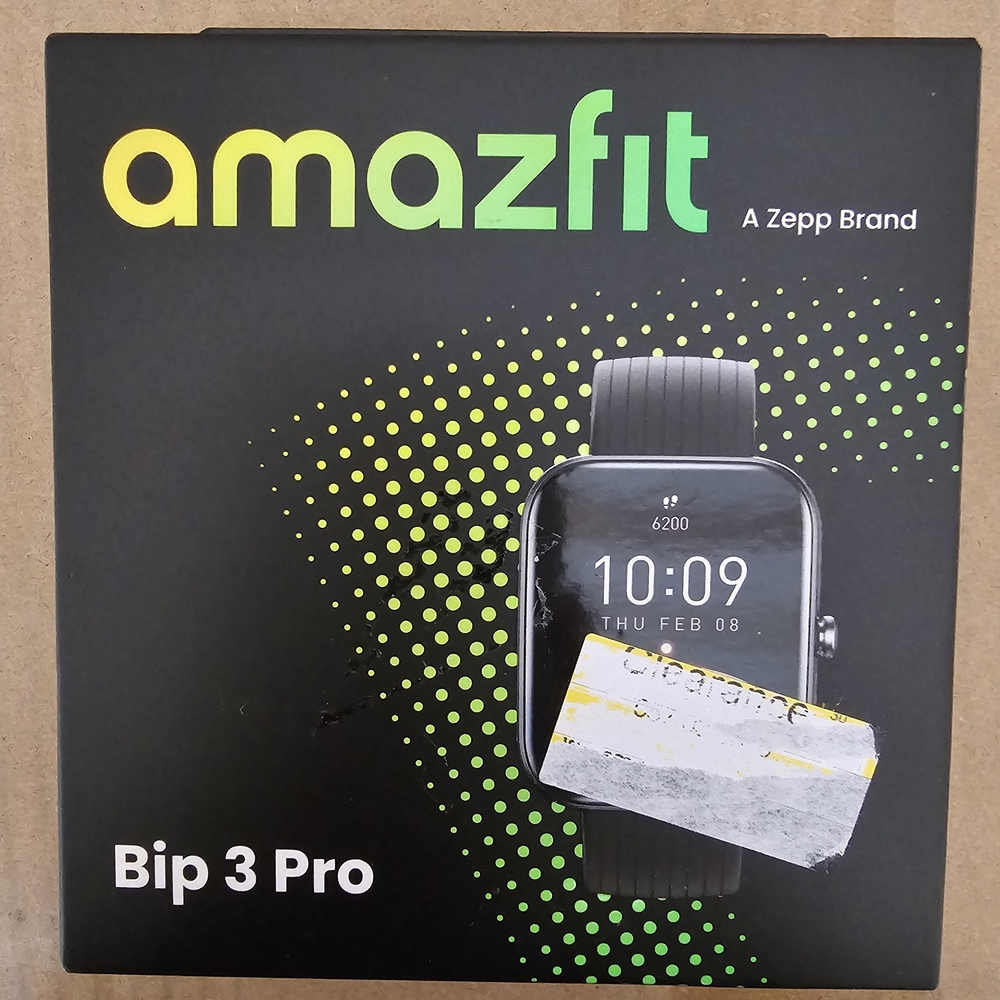 Bip 3 Pro Smartwatch - Black